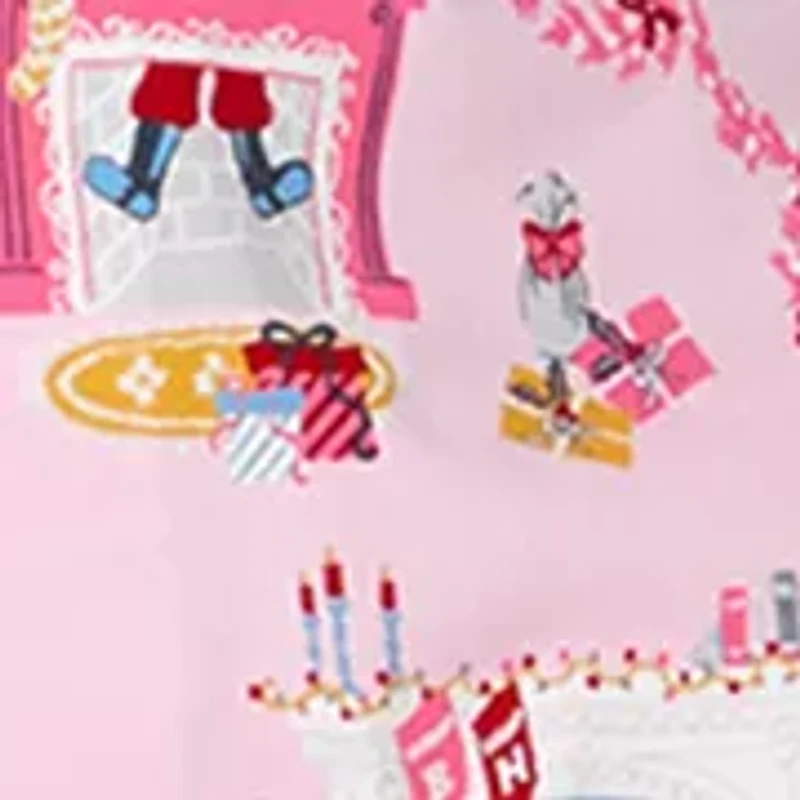 Cotton Knit Long Sleeve Pant Pajama Set