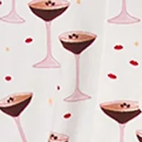 Cotton Knit Long Sleeve Pant Pajama Set