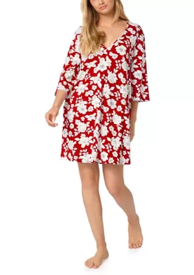 Cotton Knit Sleep Dress