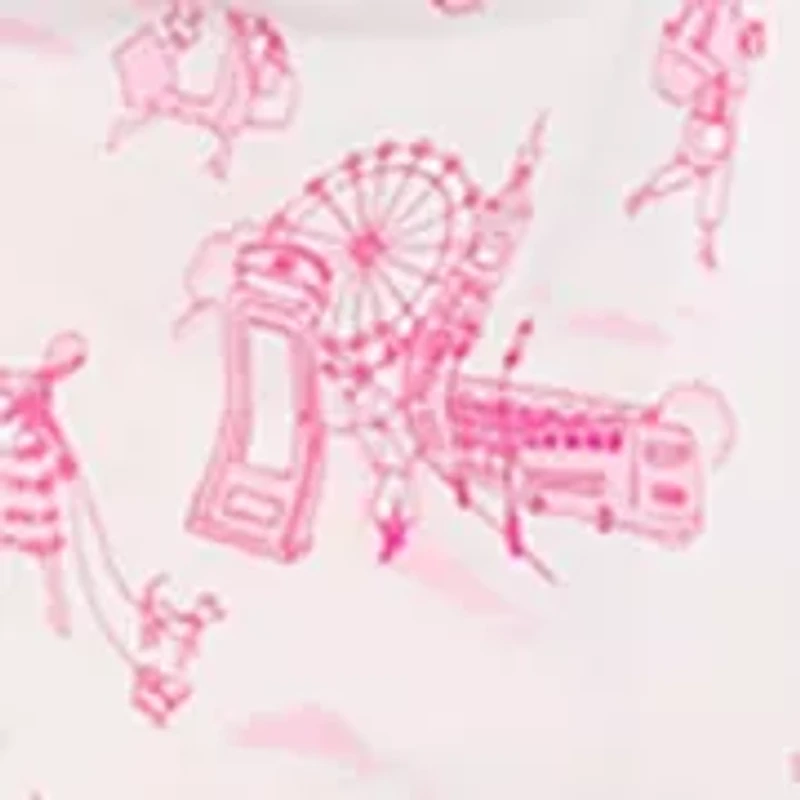 Cotton Knit 3/4 Sleeve Cropped Pajama Set