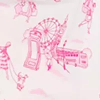 Cotton Knit 3/4 Sleeve Cropped Pajama Set