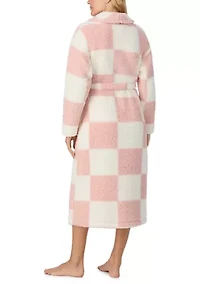 Shawl Checkered Robe