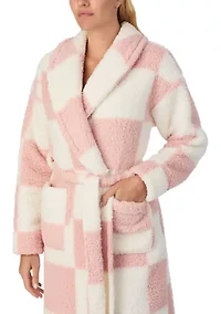 Shawl Checkered Robe