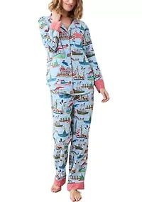 Women's Sugarplum Ferry Pajama Set