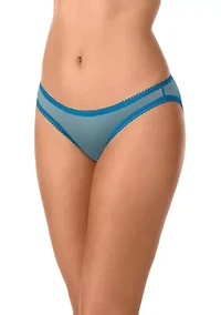 Fine Italian Mesh Bikini Panty