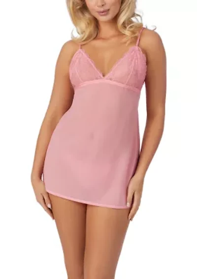 Women's Chemise and String Thong Set
