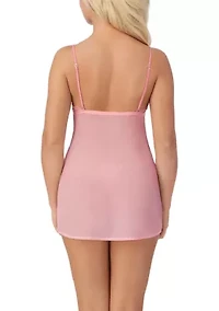 Women's Chemise and String Thong Set