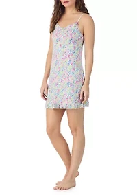 Floral Ruffle Chemise