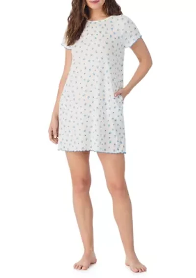 Women's Floral Short Sleeve Sleepshirt