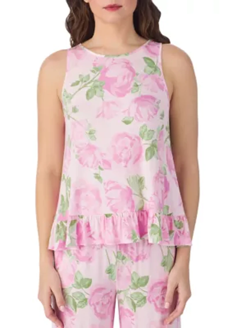 Women's Tank Top and Pants Pajama Set