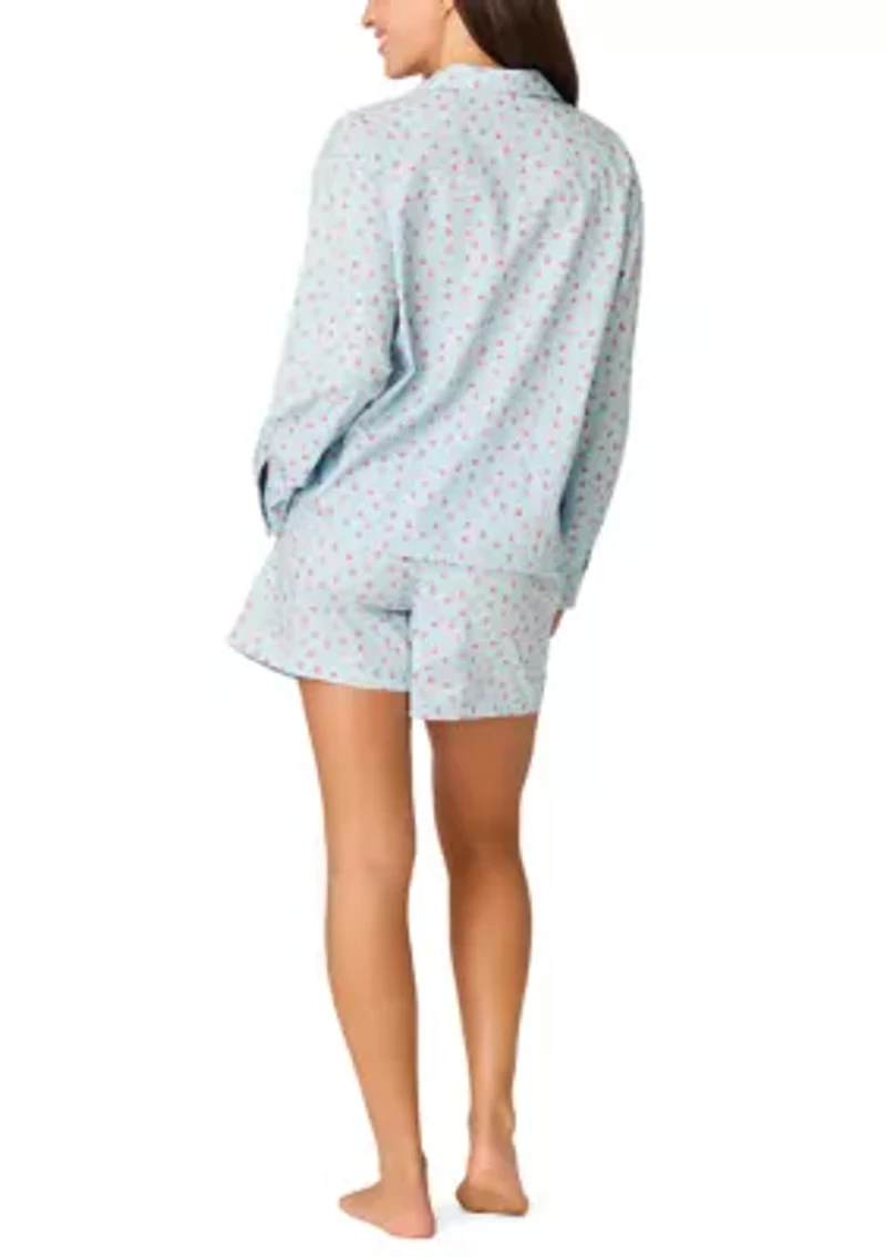 After Party Poplin Pajama Set