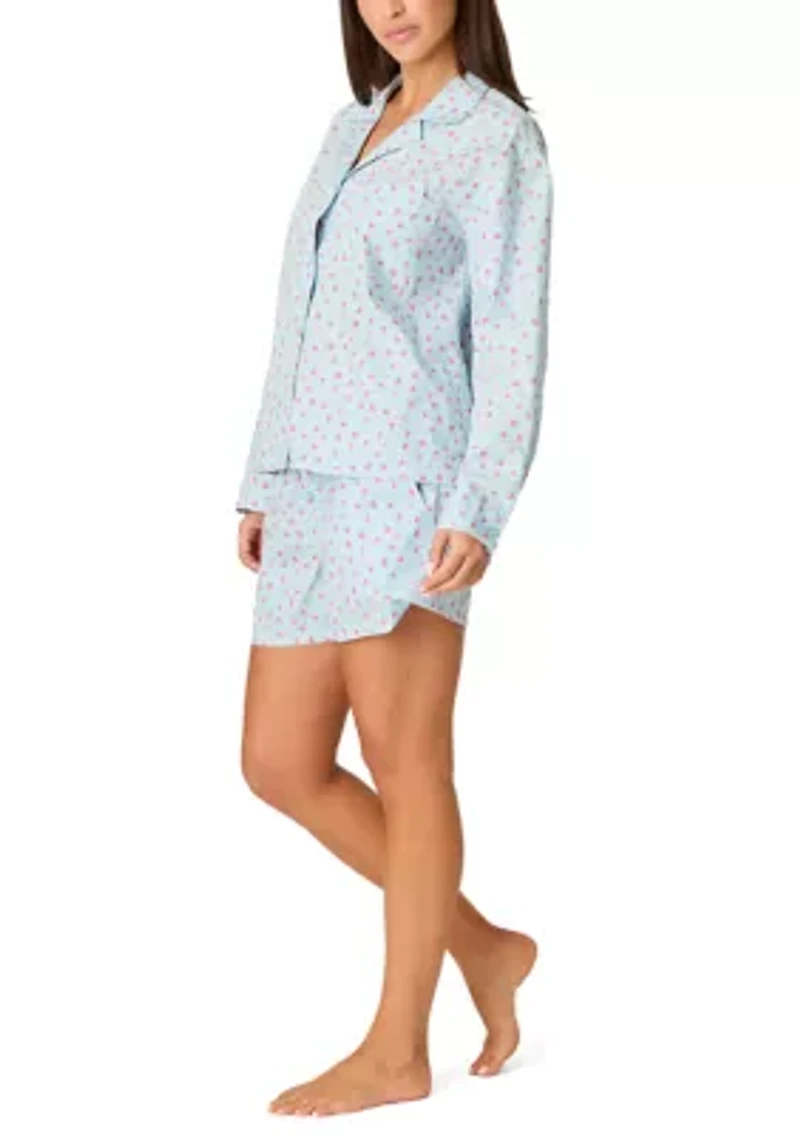 After Party Poplin Pajama Set