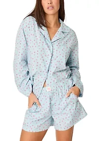 After Party Poplin Pajama Set