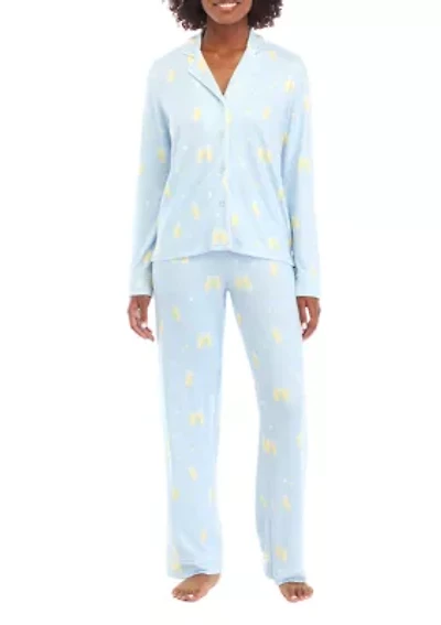 Butter Jersey Pajama Set