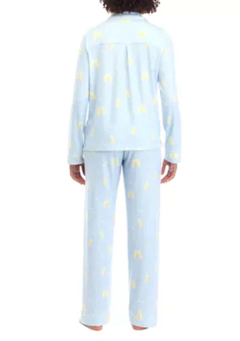 Butter Jersey Pajama Set