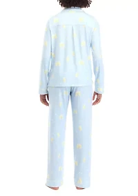 Butter Jersey Pajama Set