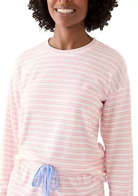 Women's Long Sleeve Peachy Short Pajama Set