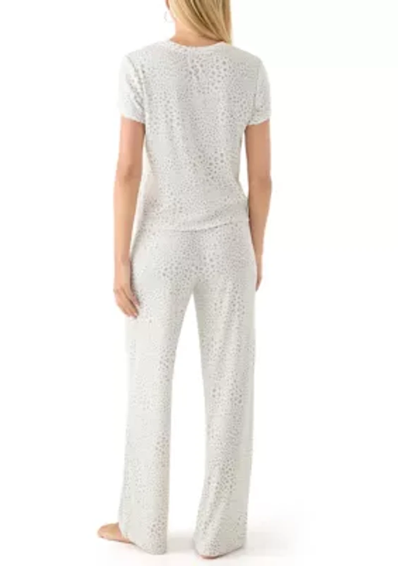 Printed Pajama Set