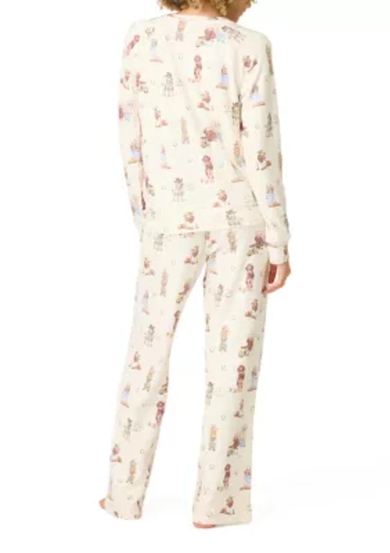 Women's Long Sleeve Pajama Set