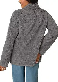 Women's Shearling Cardigan