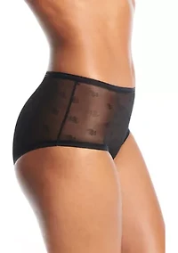 Monogram Sheer Modern Briefs