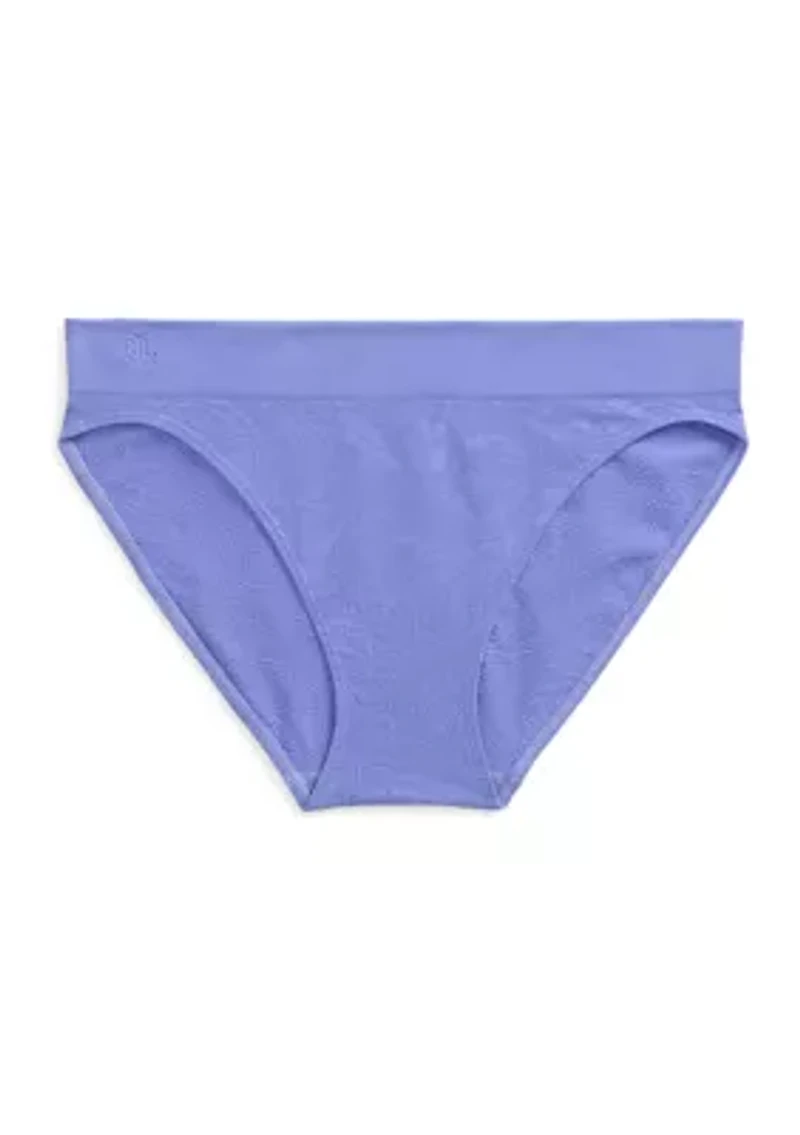 Lauren Seamless Paisley Jersey Bikini Brief