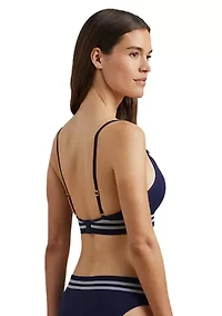 Cricket Cable Knit V-Neck Bralette