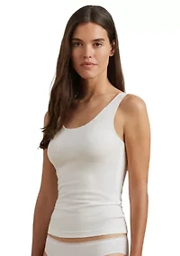 Cotton and Lace Trim Tank