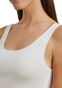 Cotton and Lace Trim Tank