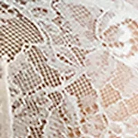 Satin Lace Unlined Balconette Bra