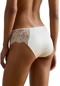 Women's Satin Lace Hipster Underwear