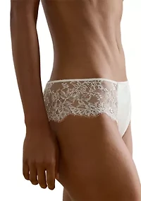 Women's Satin Lace Hipster Underwear