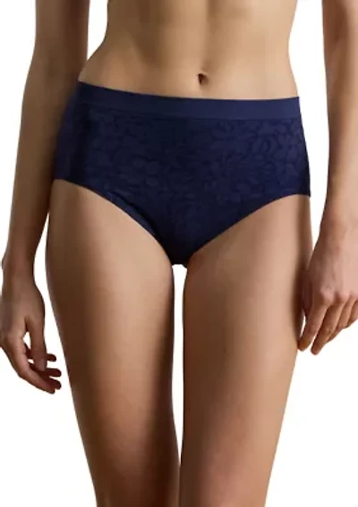 Floral Seamless High Rise Briefs