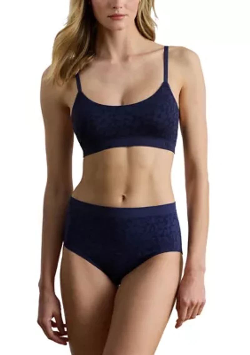 Floral Seamless High Rise Briefs