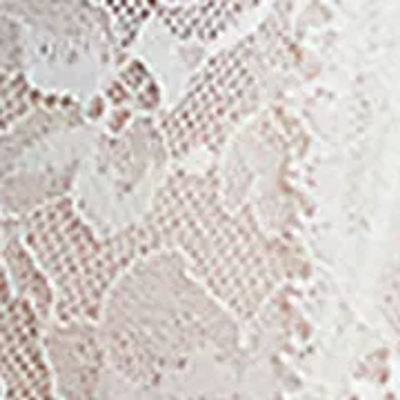 Border Lace Semi Demi Bra