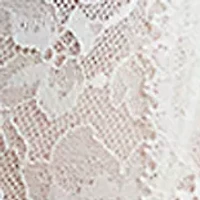 Border Lace Semi Demi Bra