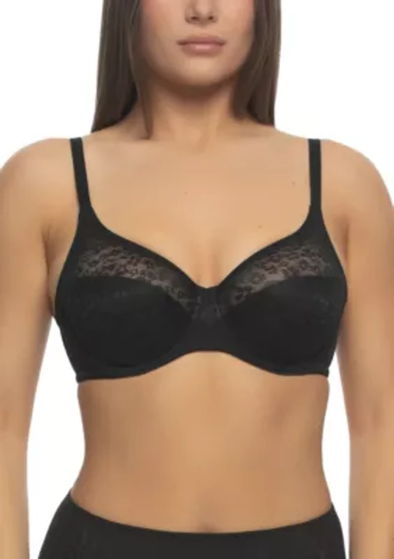 Prima Seamless All Over Molded Lace Unlined Bra
