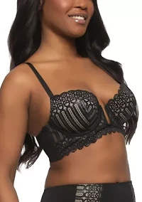 Siren Plunge Longline Bra