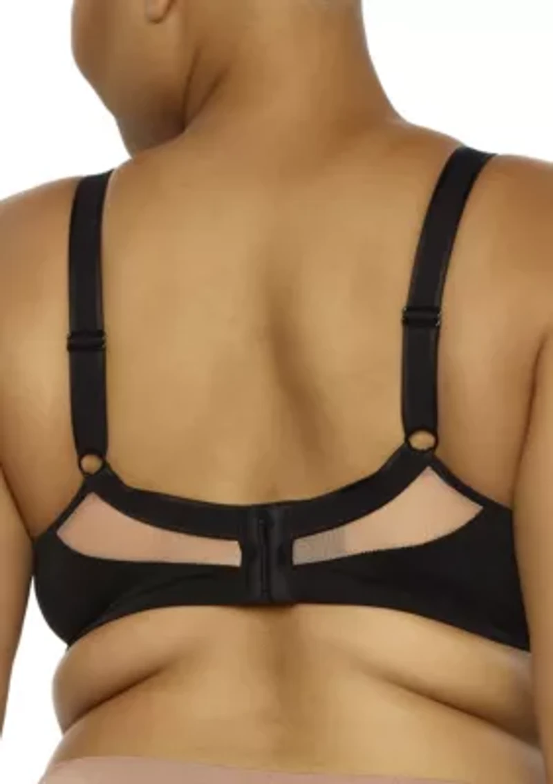 Amaranth Plush T-Shirt Bra with Sheer Details