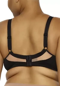 Amaranth Plush T-Shirt Bra with Sheer Details