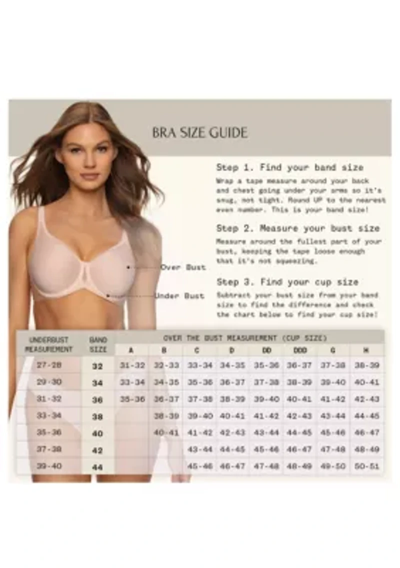 Delightful Seamless Unlined Lace Bandeau