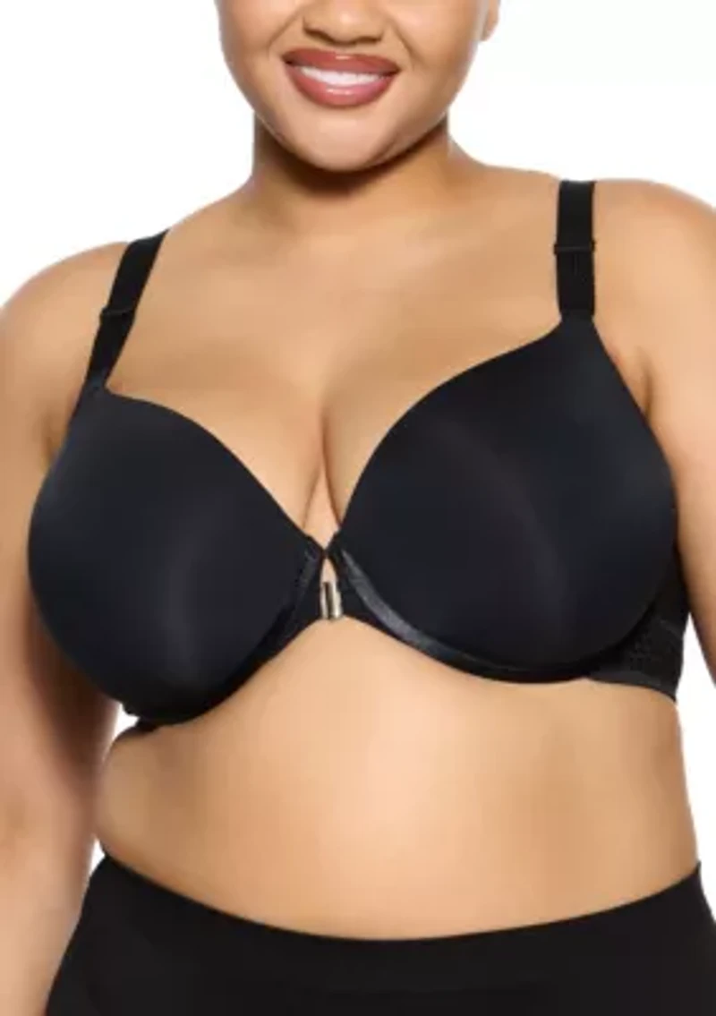 Body Soft Back Smoothing Front Close T-Shirt Bra