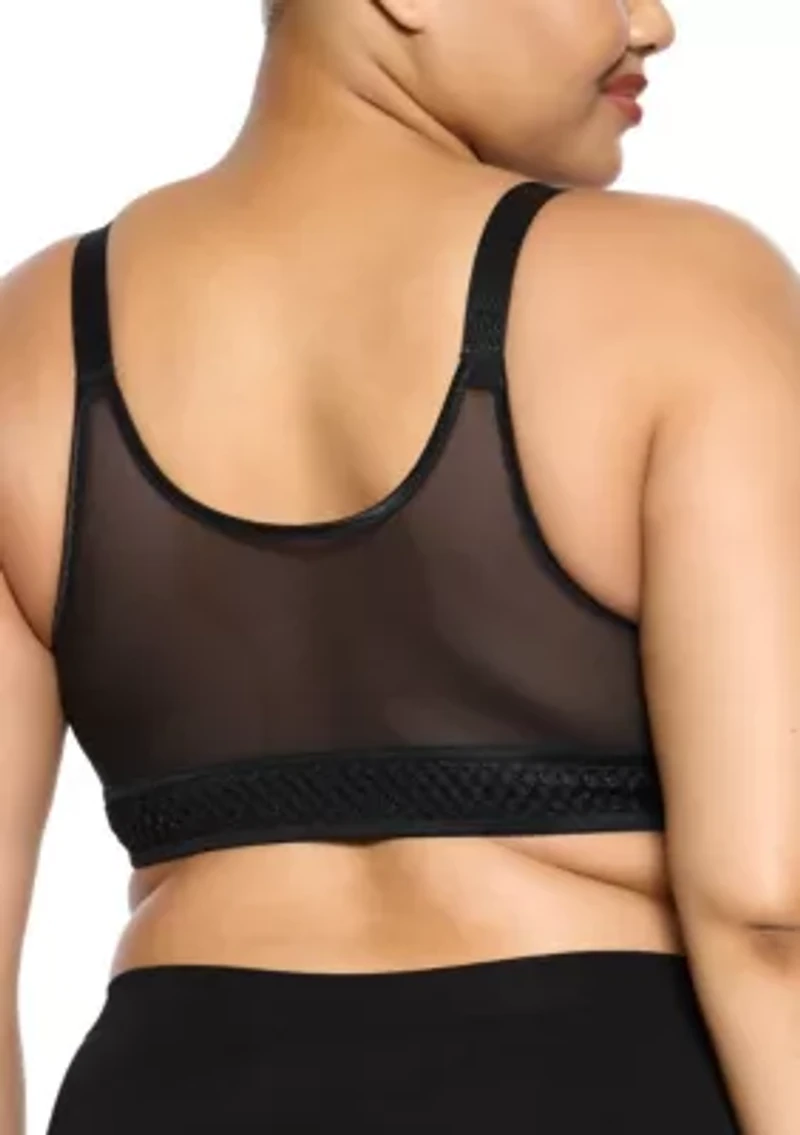 Body Soft Back Smoothing Front Close T-Shirt Bra