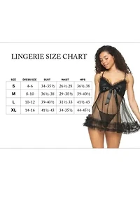 Rachel Lace Chemise Set