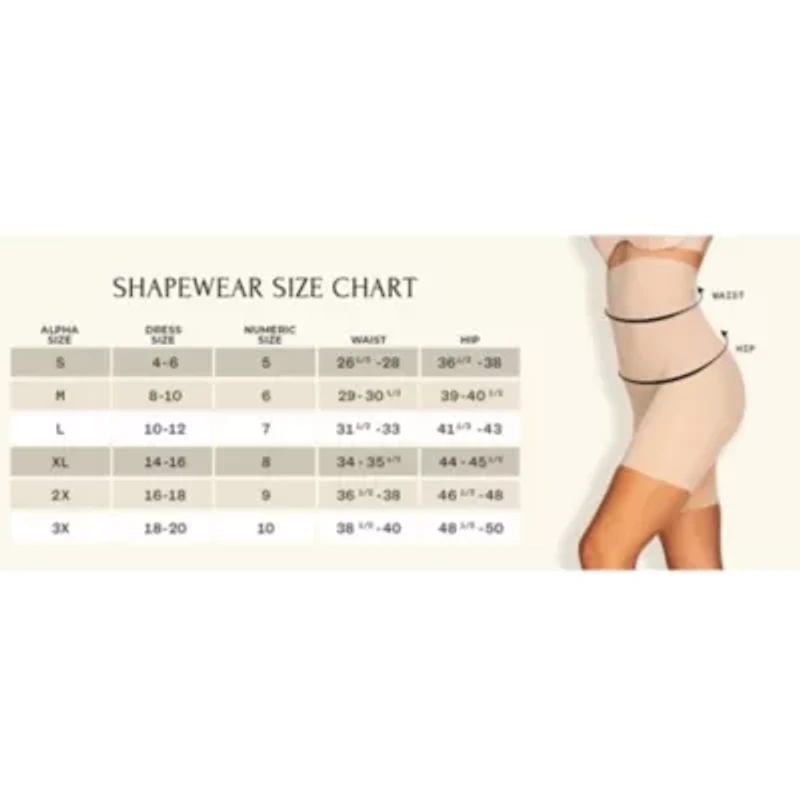 Uplifted Satin & Mesh Body Mapped High-Waist Shaper Brief