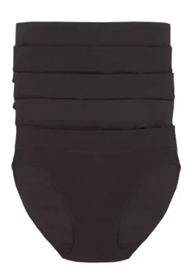 Pima Cotton Hi-Cut Underwear 5-Pack