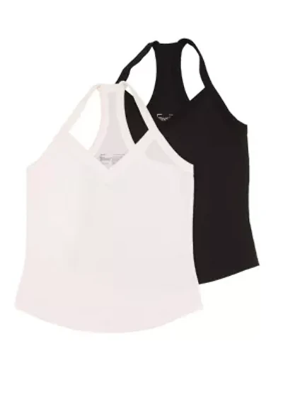 Pima Cotton Racerback Tank 2-Pack