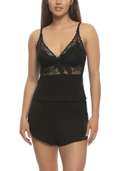 Annalisa Modal and Lace Cami w Shorts Set
