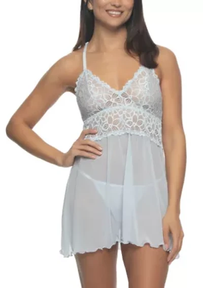 Renee Lace & Mesh Babydoll