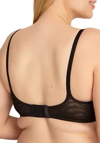 Mesh Unlined Underwire Bra